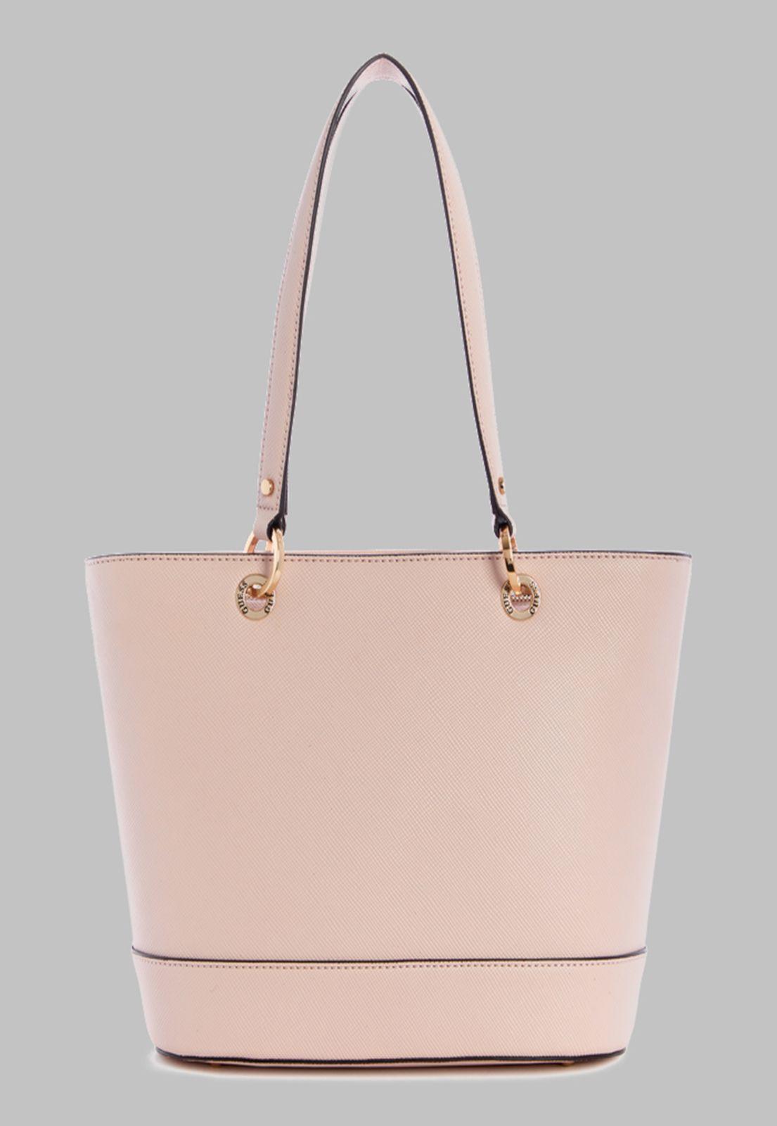 Cartera Guess Noelle Small Elite Tote Ltr Rosado-2