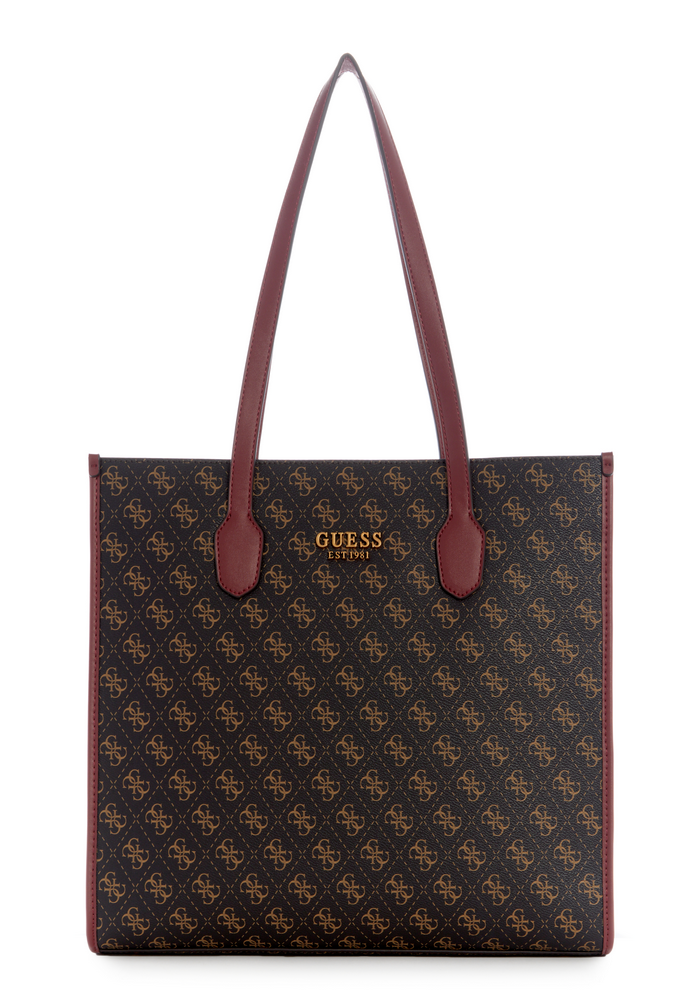 Cartera Silvana Tote Bgo Café Guess-0