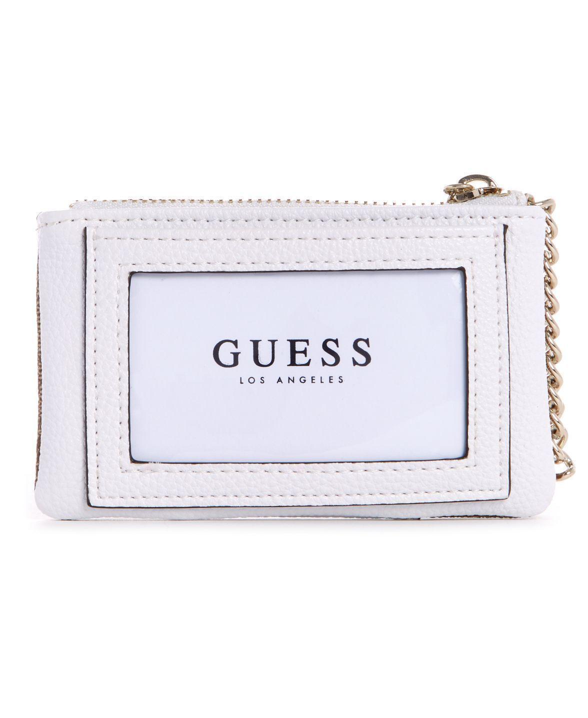 Billetera Guess Noelle Slg Zip Pouch Lam Multicolor Tu-1