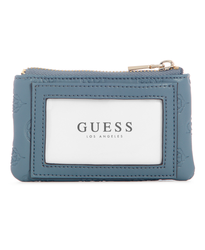 Billetera Guess La Femme Slg Zip Pouch Sla Celeste-1