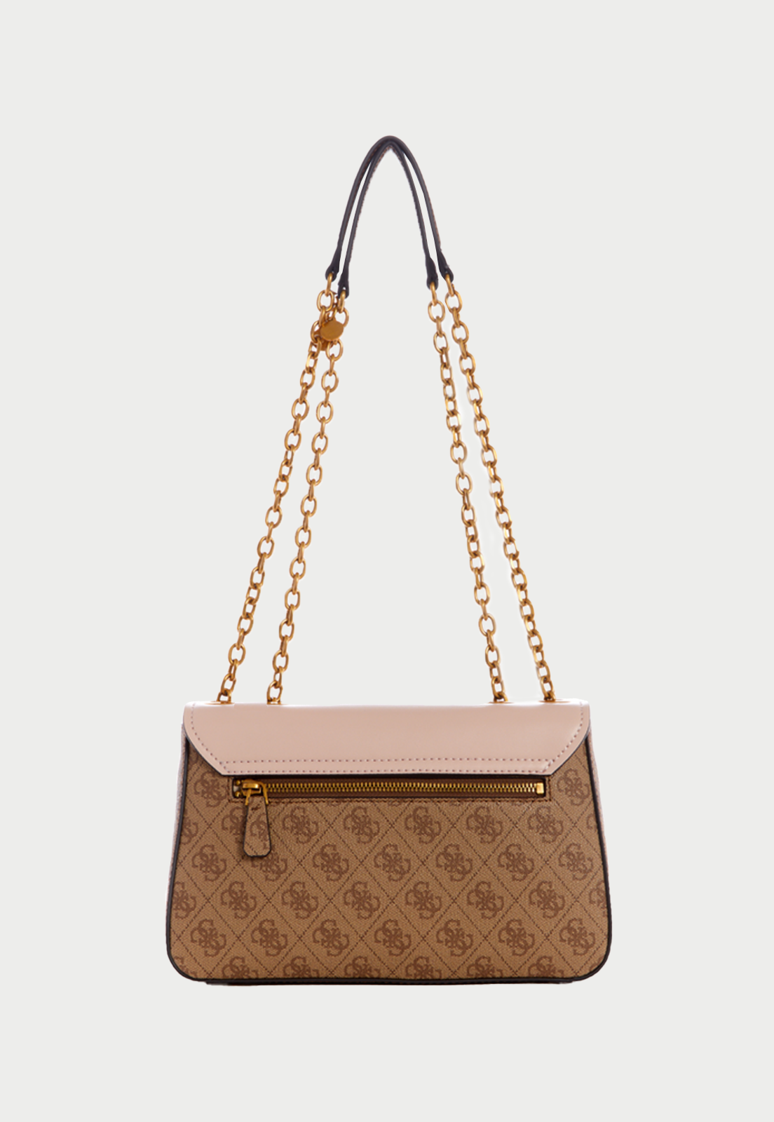 Cartera Rossana Convertible Xbody Lel Beige Guess-1