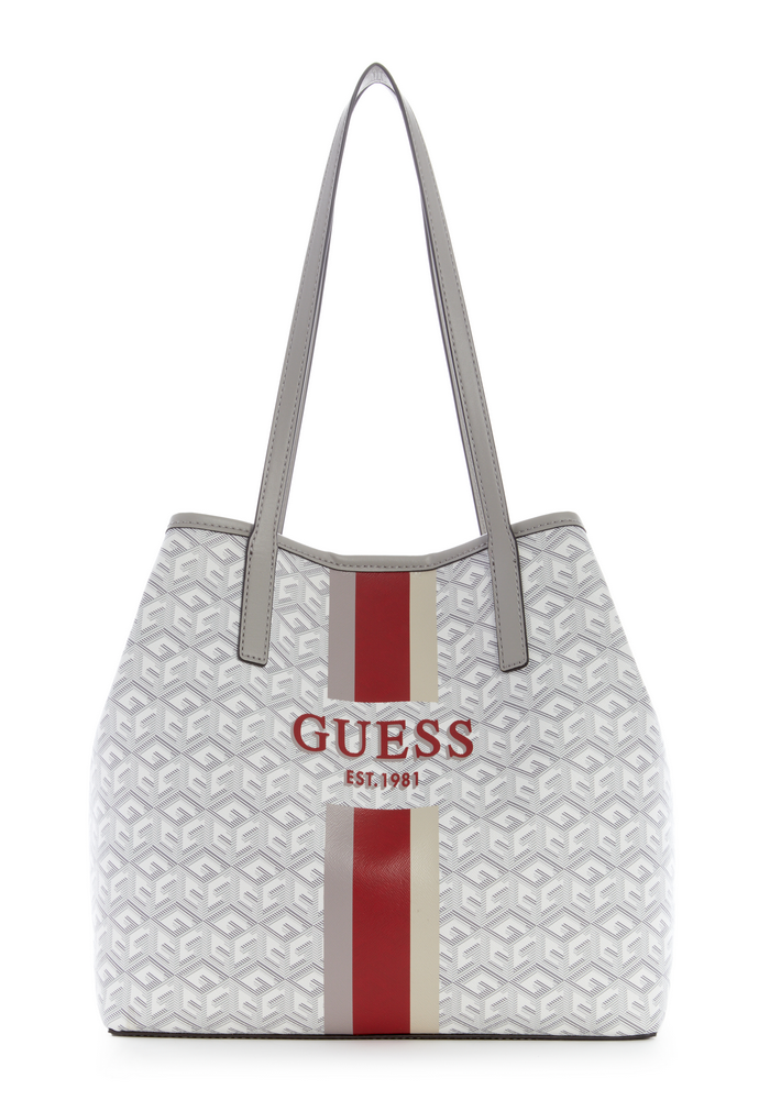 Cartera Vikky Tote Stl Blanco Guess-1
