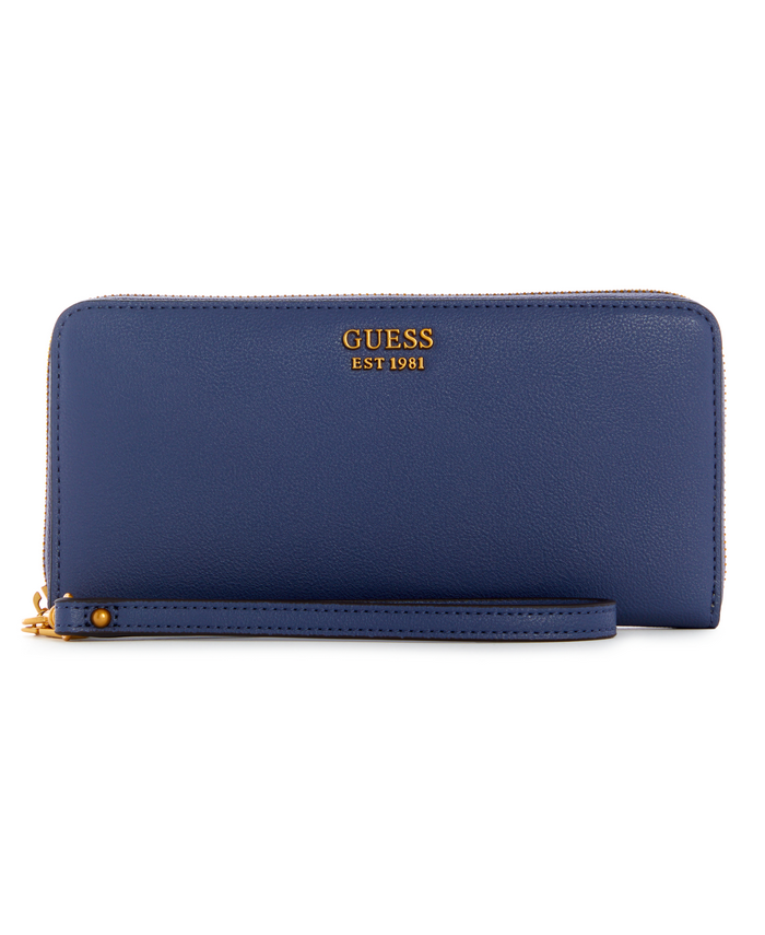Billetera Guess Enisa Slg Large  Around Bun Azul-0
