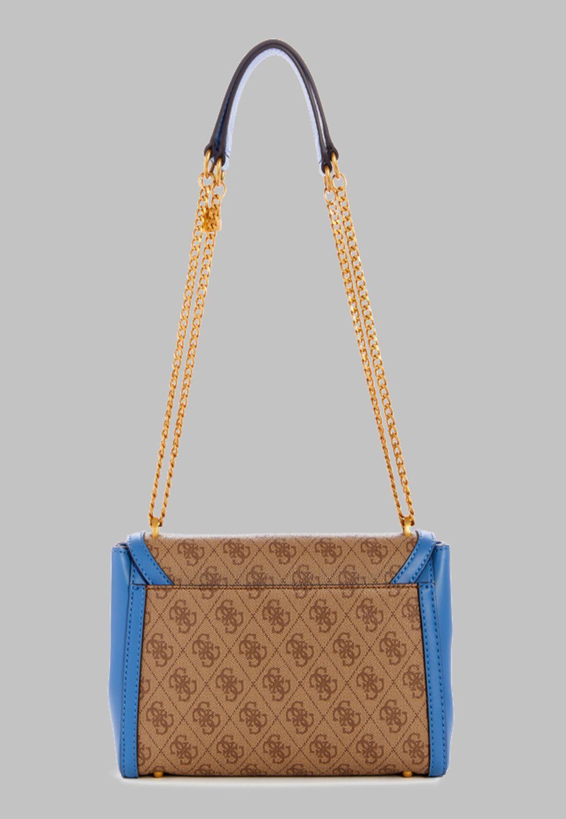 Cartera Guess Katey Flap Shoulder Bag Llb Azul-2