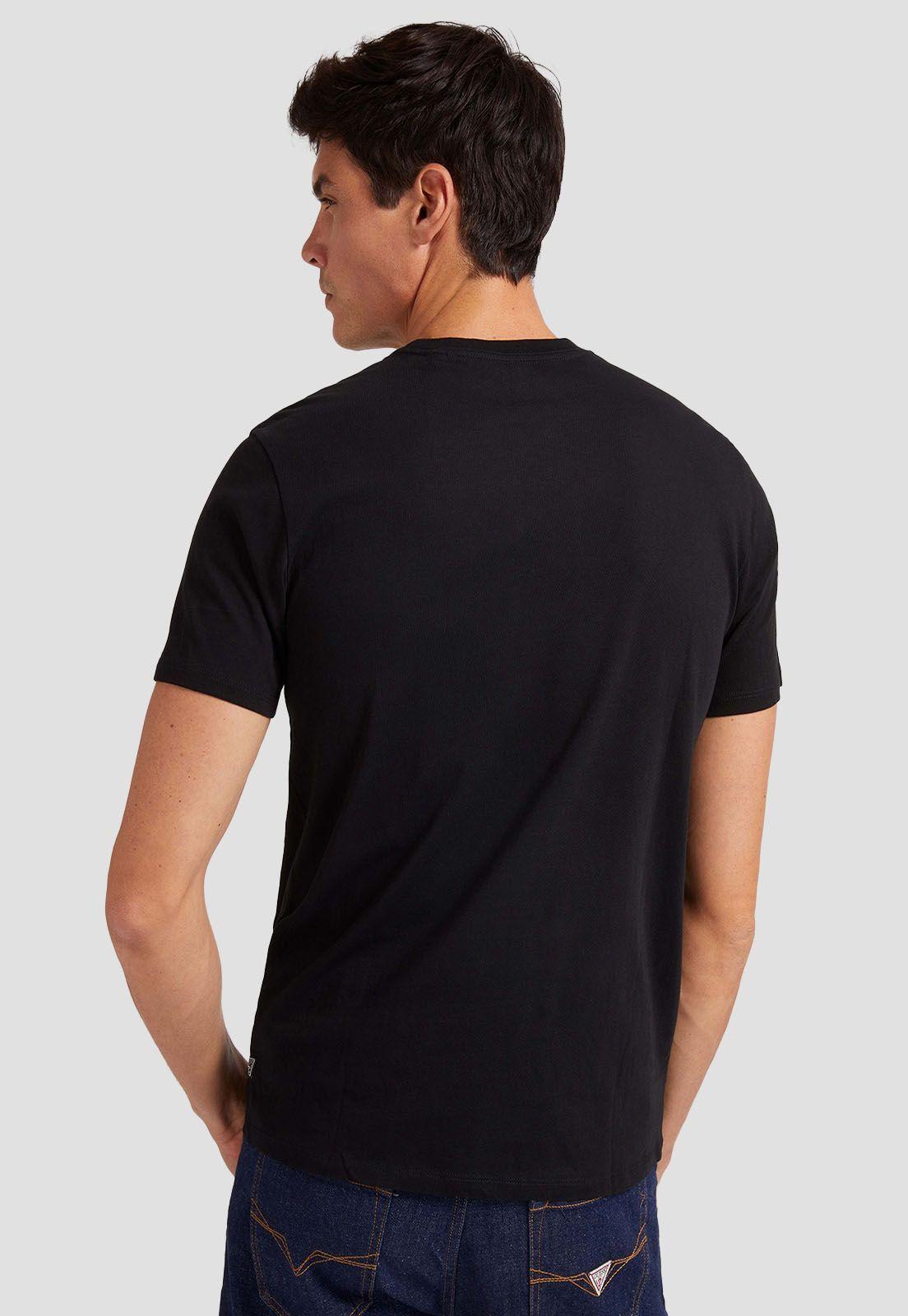 Polera Guess Ss Bsc Outdoor Triangle Tee Jblk-2