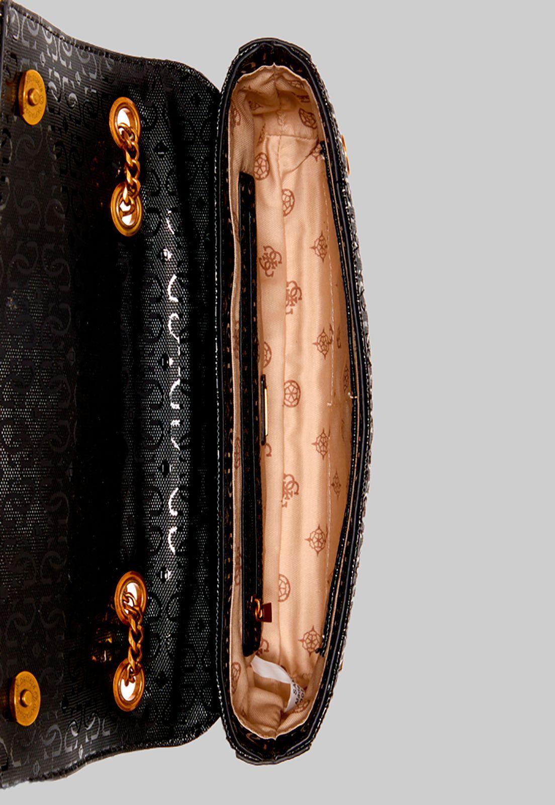 Cartera Isidora Convertible Xbody Bla Negro Guess-3