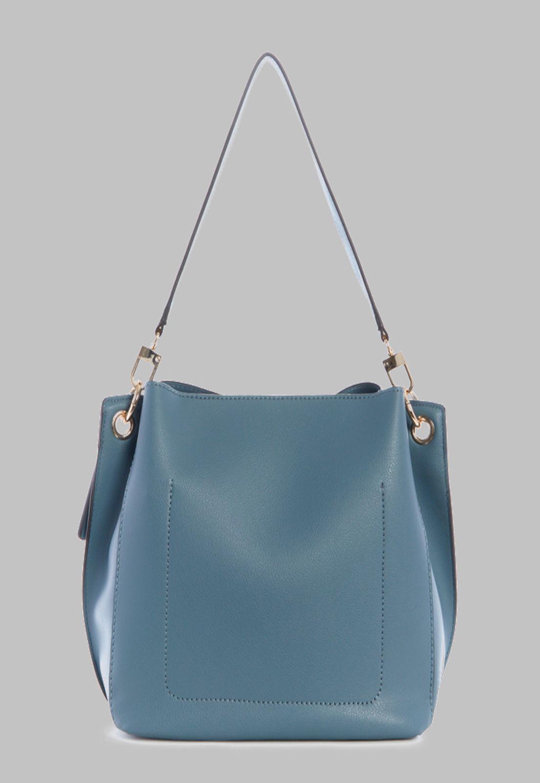 Cartera Guess Eco Mia Society Bucket Bun Azul-2