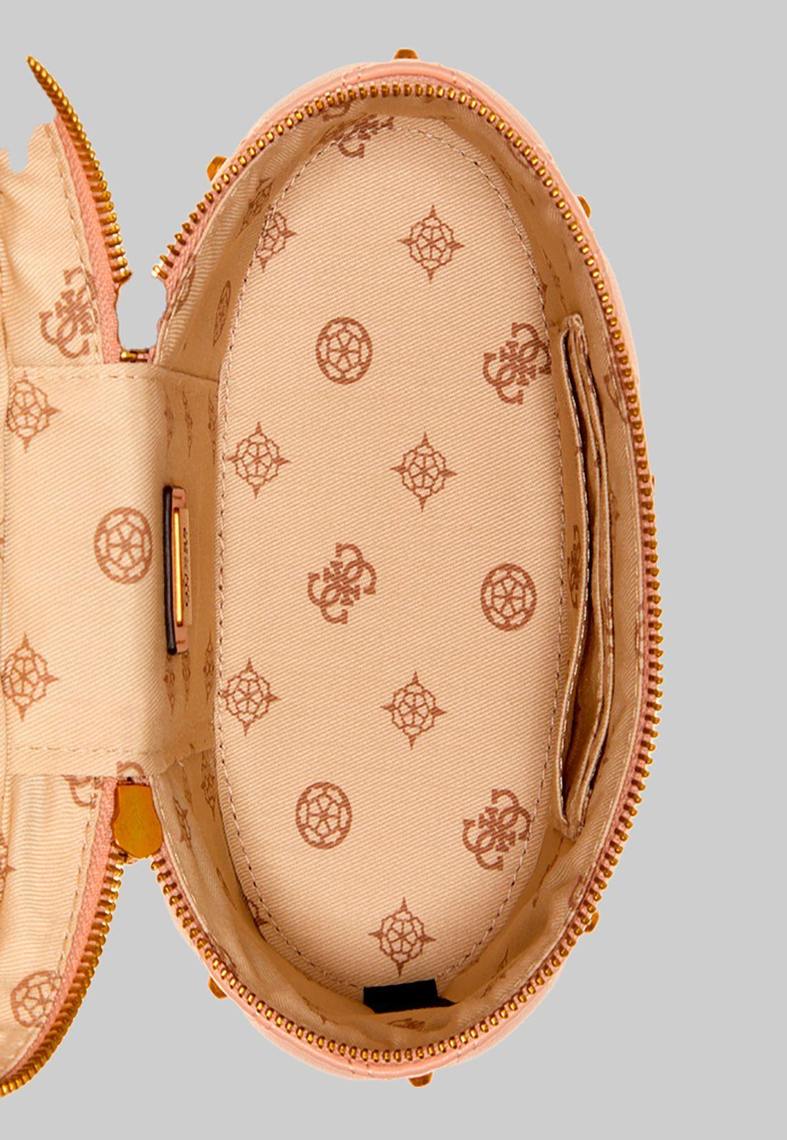 Mini Cartera Triana Cannister Bls Rosado Guess-3