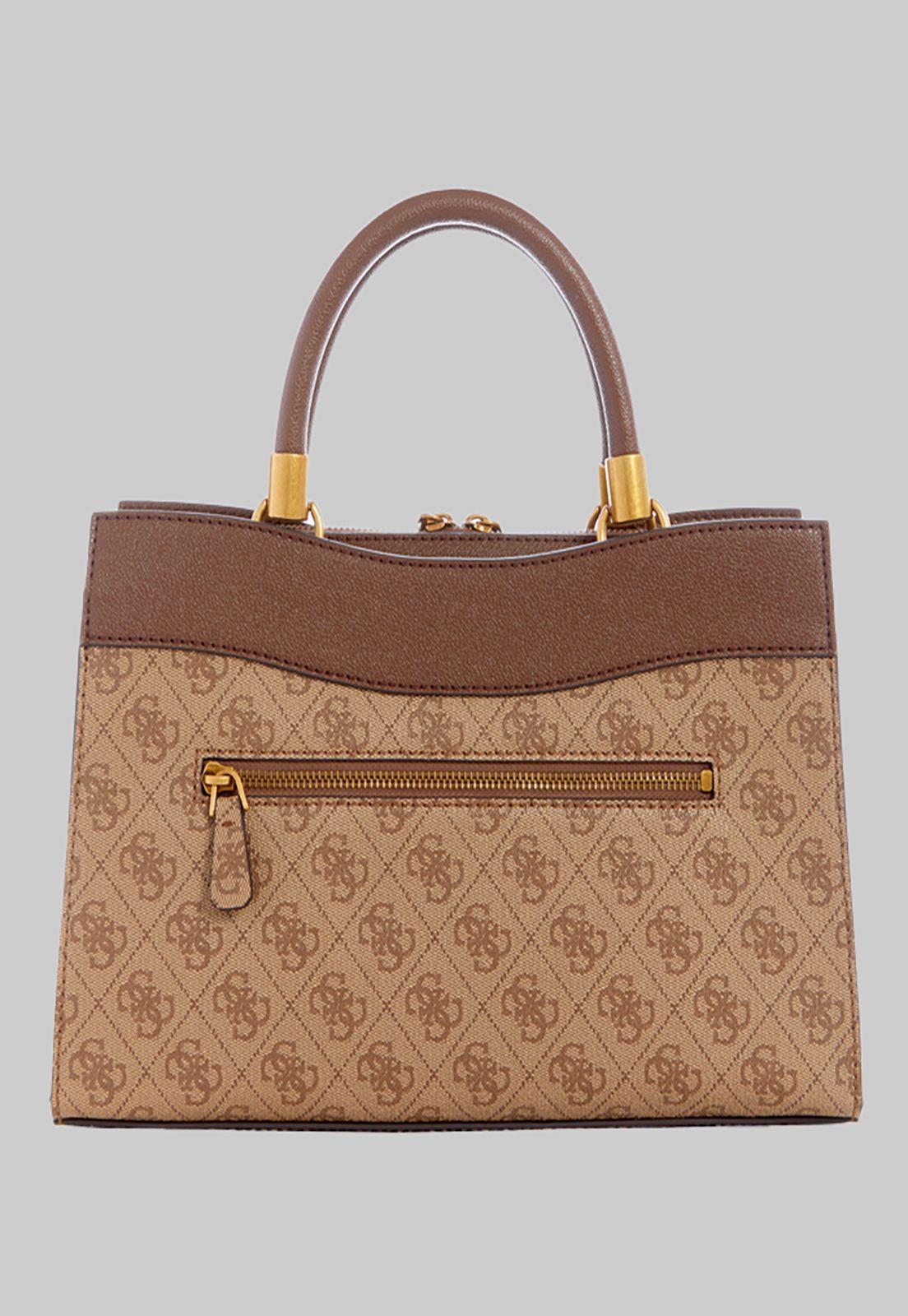 Cartera Guess Nell Logo Sml Girlfriend Stchl Lgw Café-2