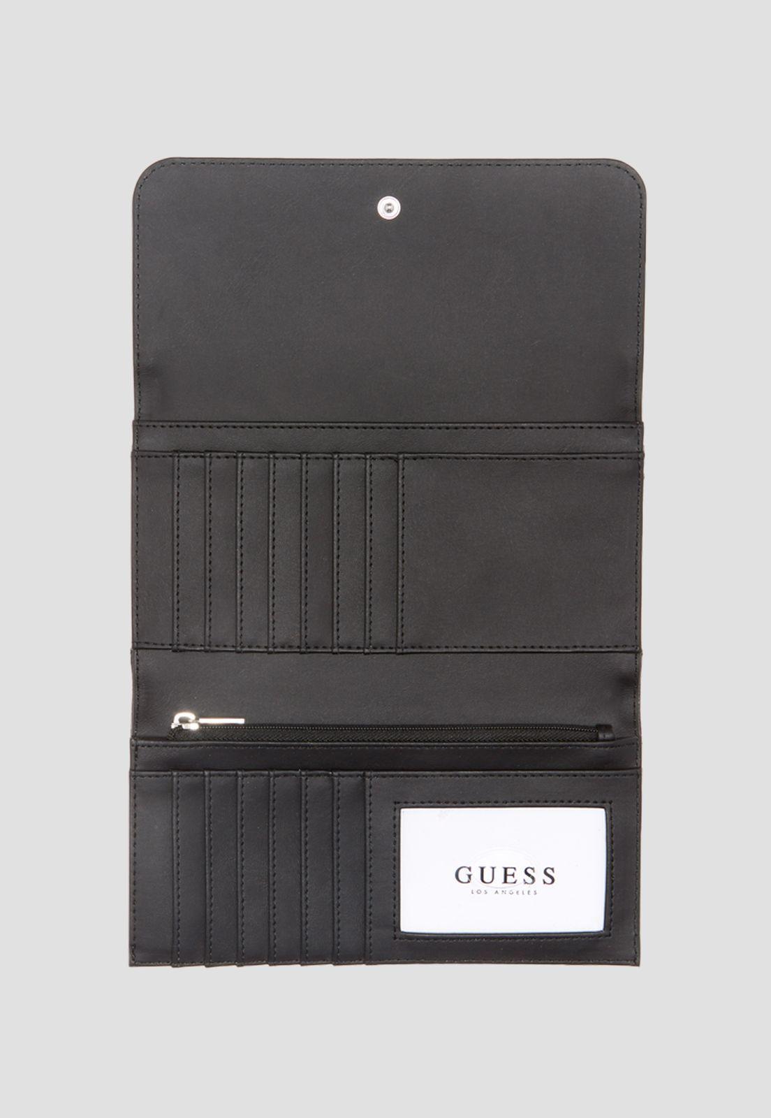 Billetera Zadie Logo Slg Multi Clutch Negro Guess-2