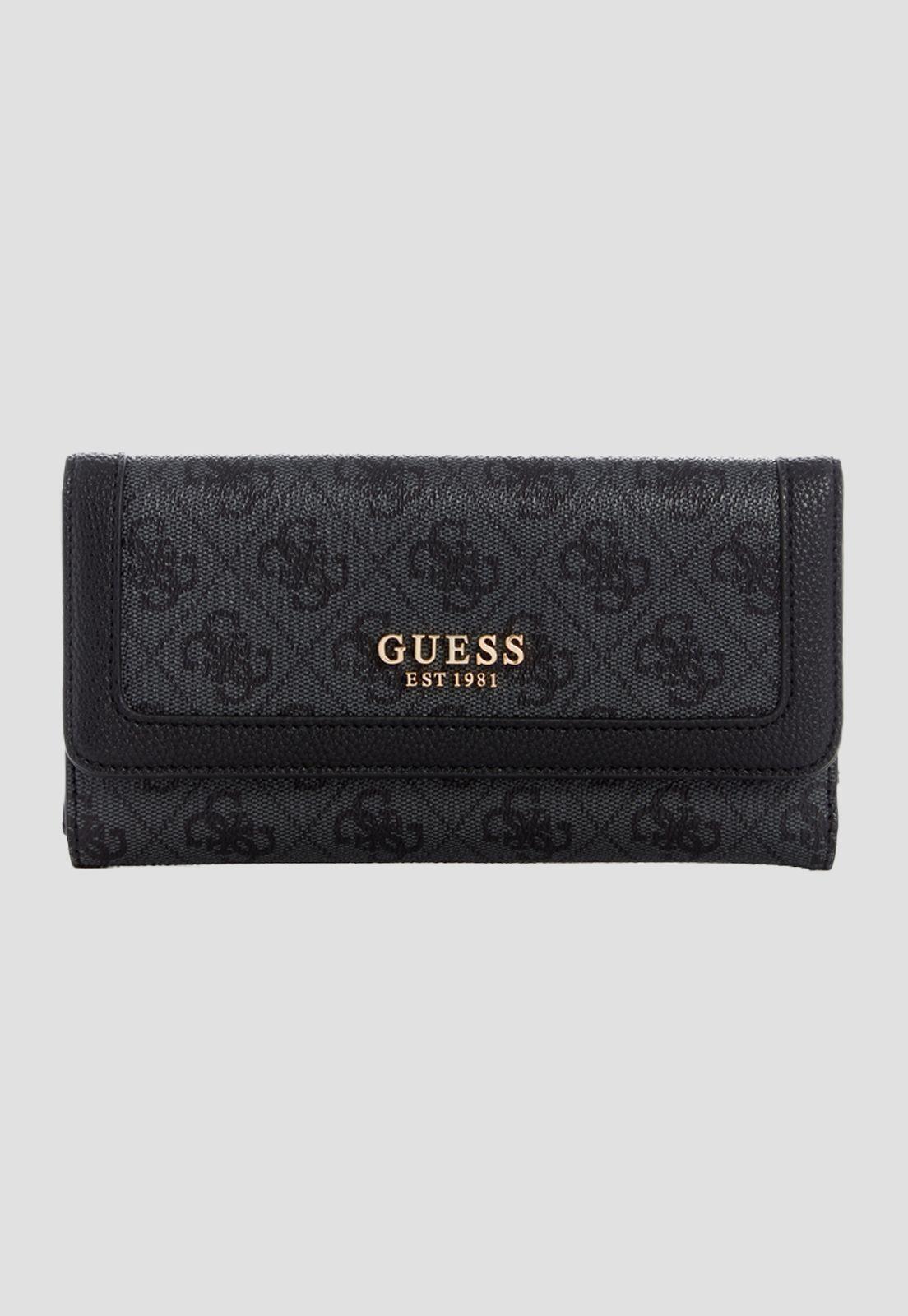 Billetera Zadie Logo Slg Multi Clutch Negro Guess-0