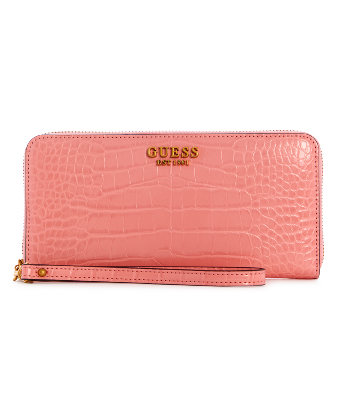 Billetera Guess Laurel Large Rosado-0