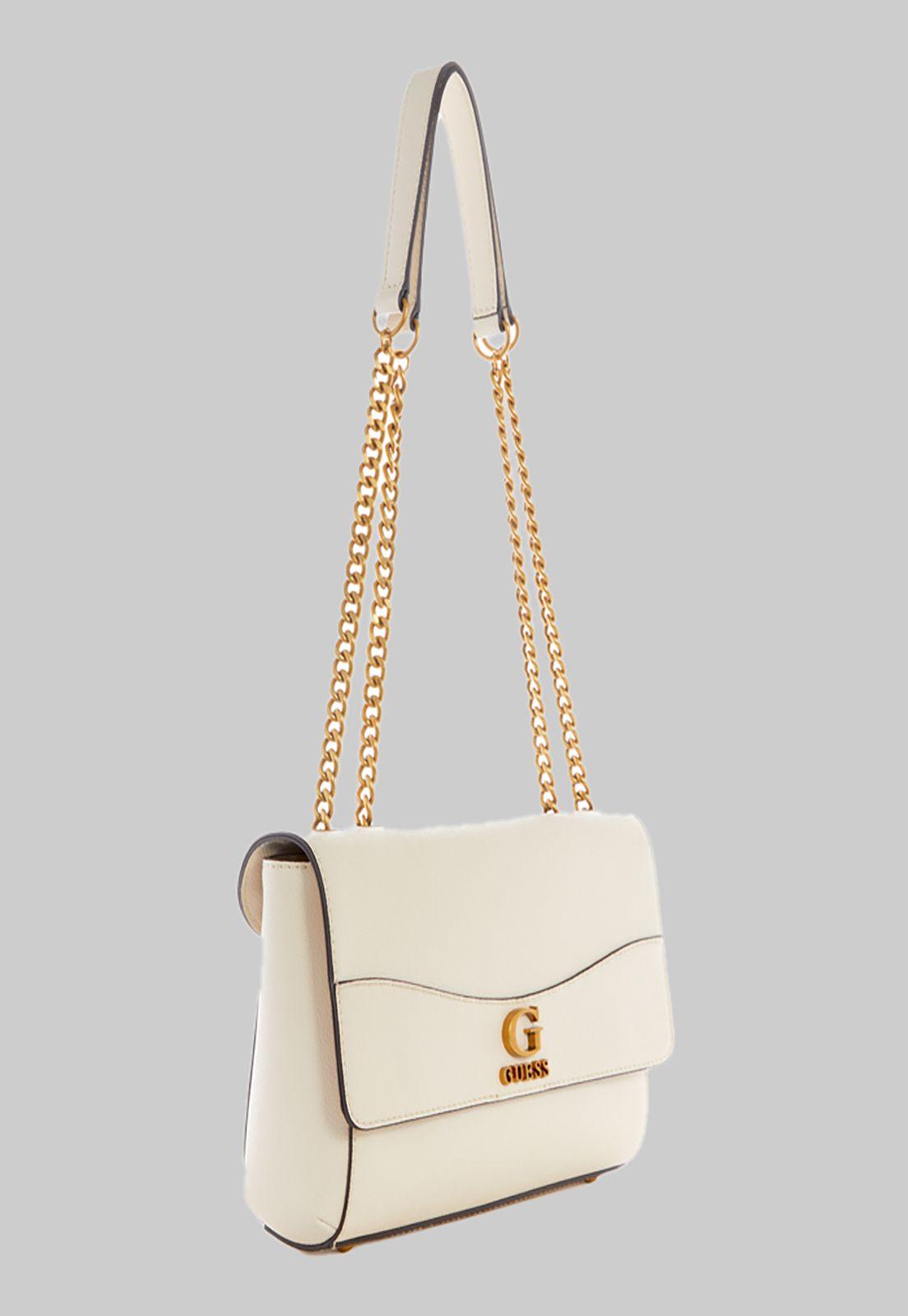 Cartera Guess Nell Convertible Xbody Flap Sto Crema-1