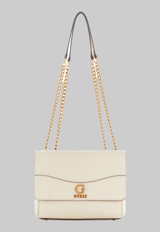 Cartera Guess Nell Convertible Xbody Flap Sto Crema-0