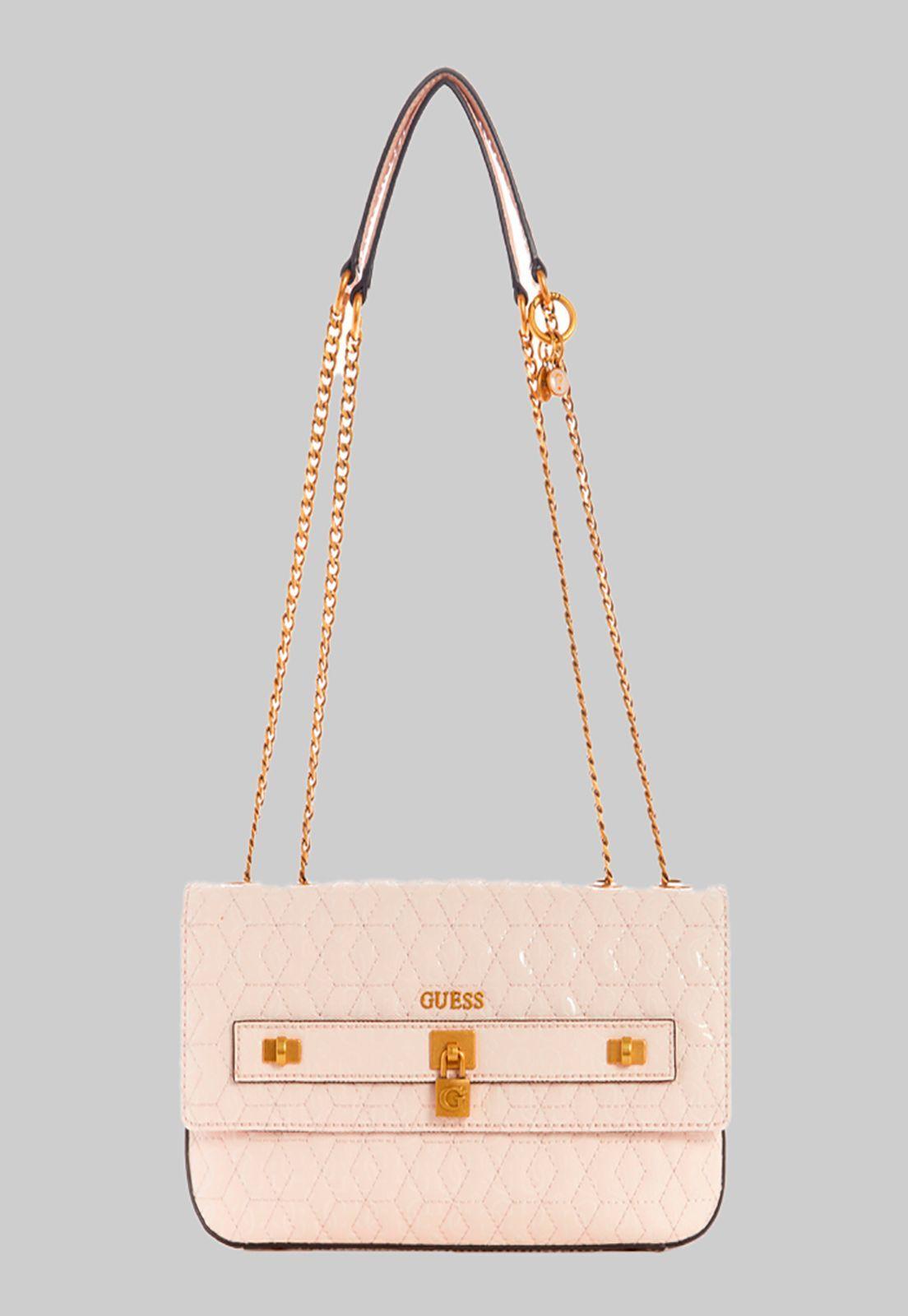 Cartera Isidora Convertible Xbody She Rosado Guess-0