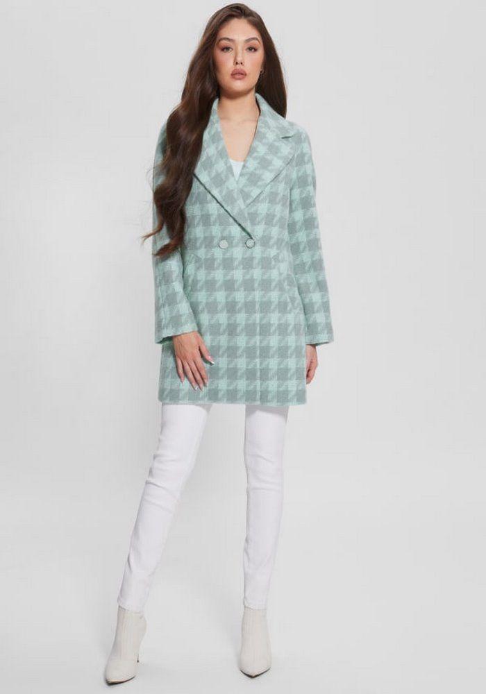 Abrigo Guess Ginny Coat F7Ue Celeste-2
