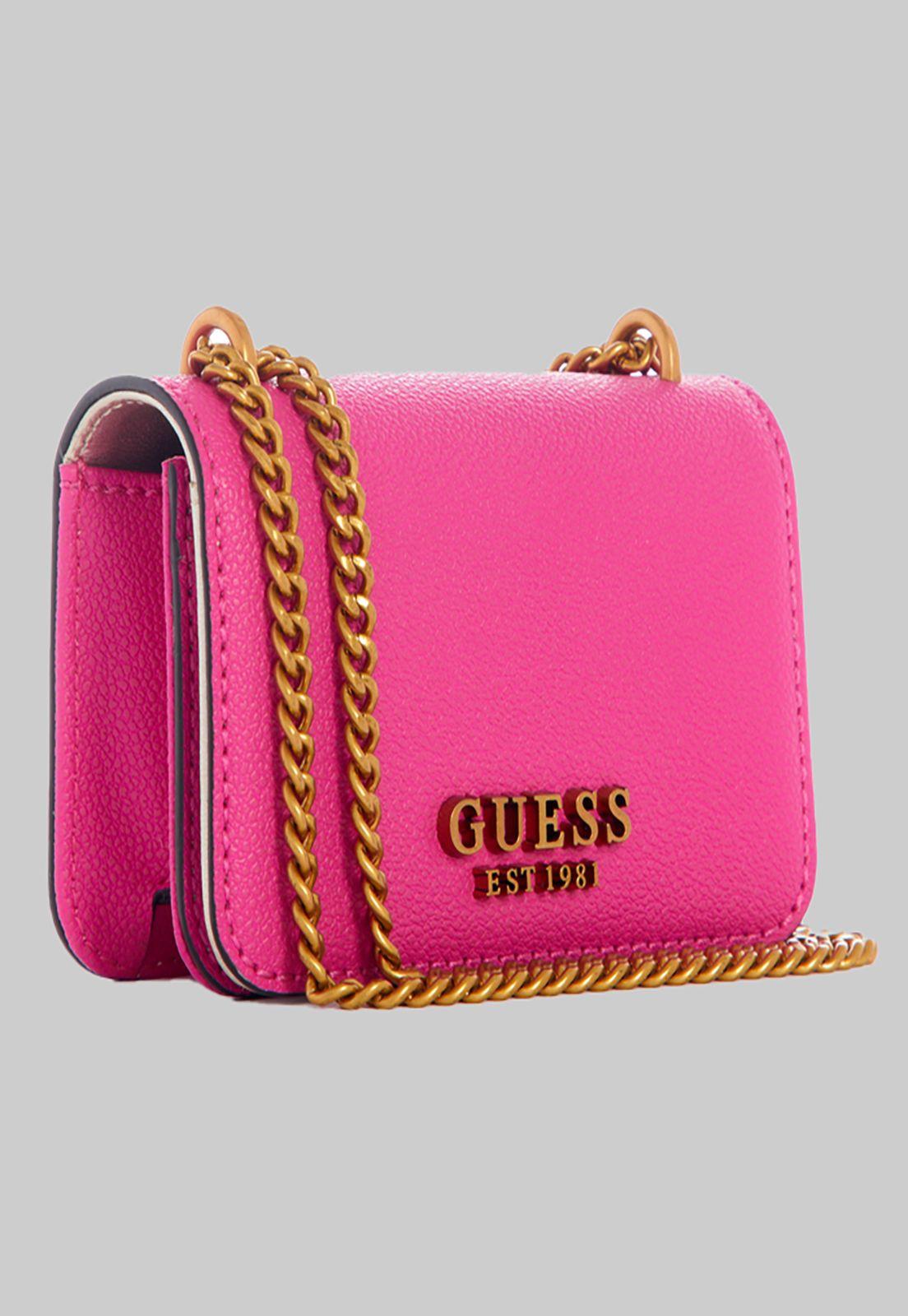 Mini Cartera Guess Noelle Micro Mini Fuc Rosado-1