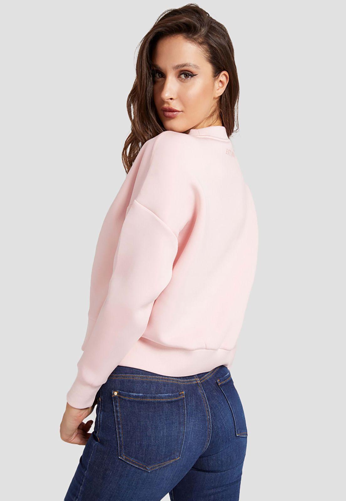 Poleron Guess Activewear Tops G6K6 Rosado-2