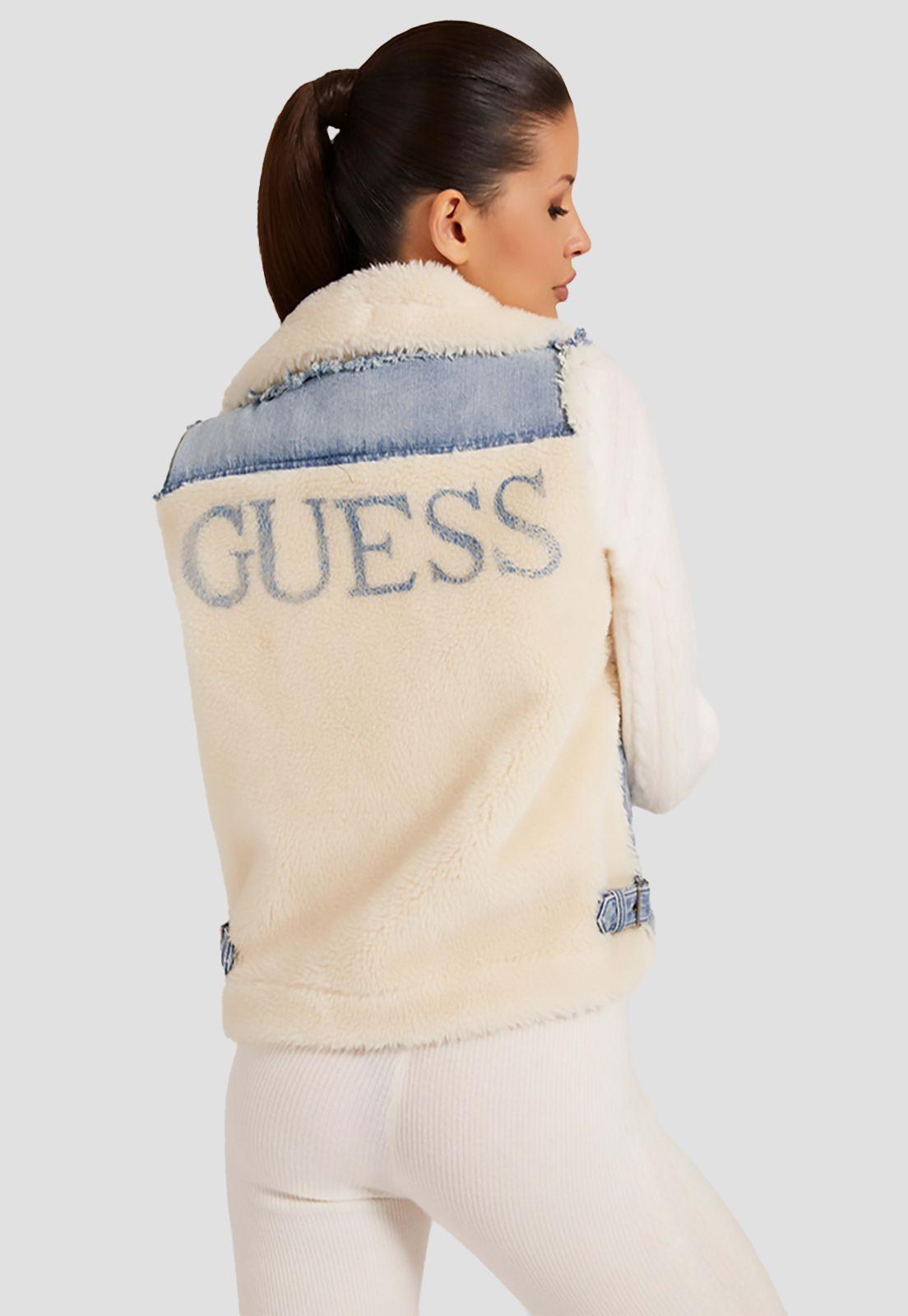 Chaqueta Guess Manola Vest F00J Denim-2