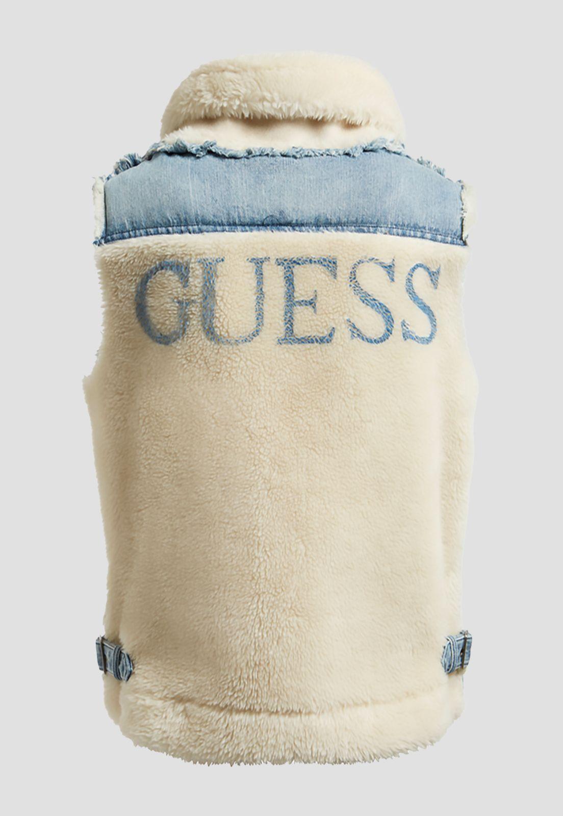 Chaqueta Guess Manola Vest F00J Denim-5
