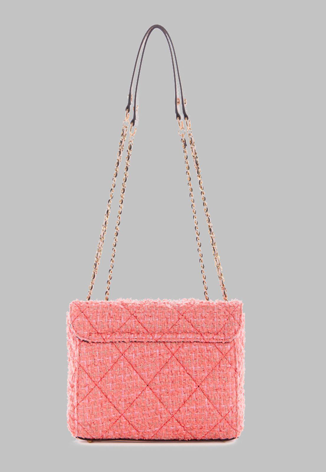 Cartera Guess Cessily Convertible Xbody Flap Cor Coral-2