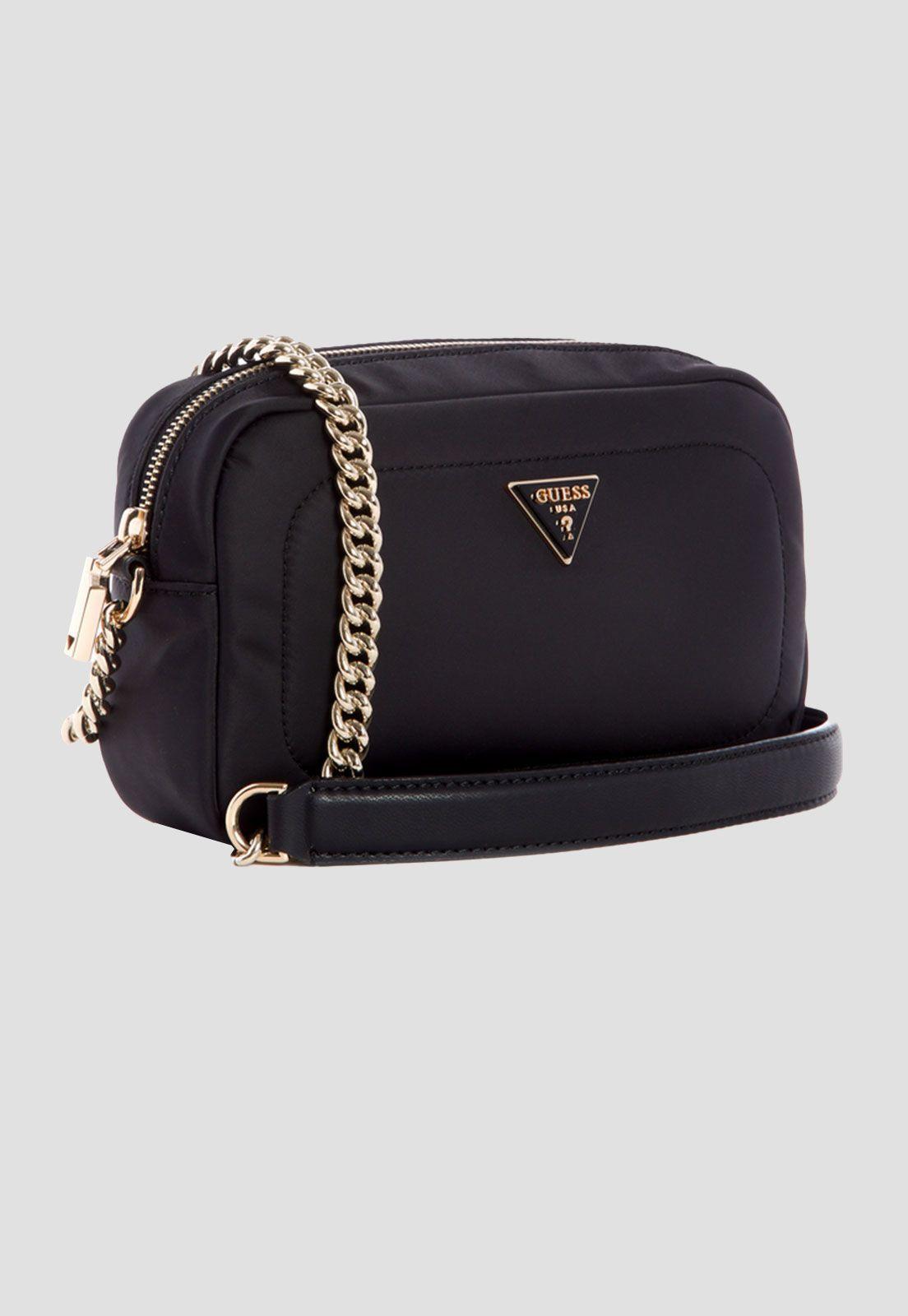 Cartera Sharma Camera Bag Bla Negro Guess-1