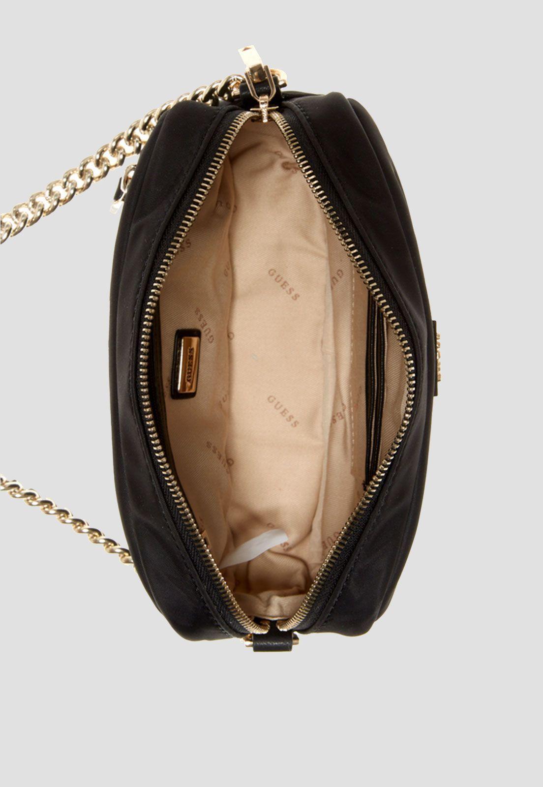 Cartera Sharma Camera Bag Bla Negro Guess-3