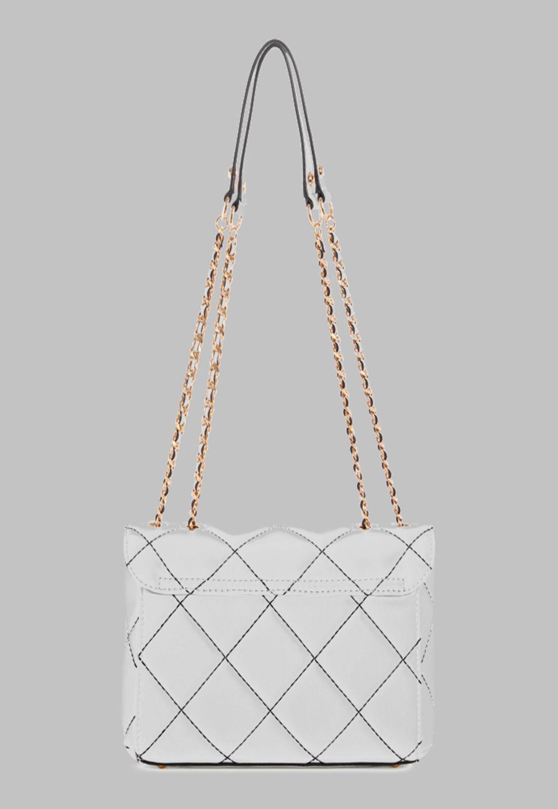 Cartera Guess Cessily Convertible Xbody Flap Wml Blanco-2