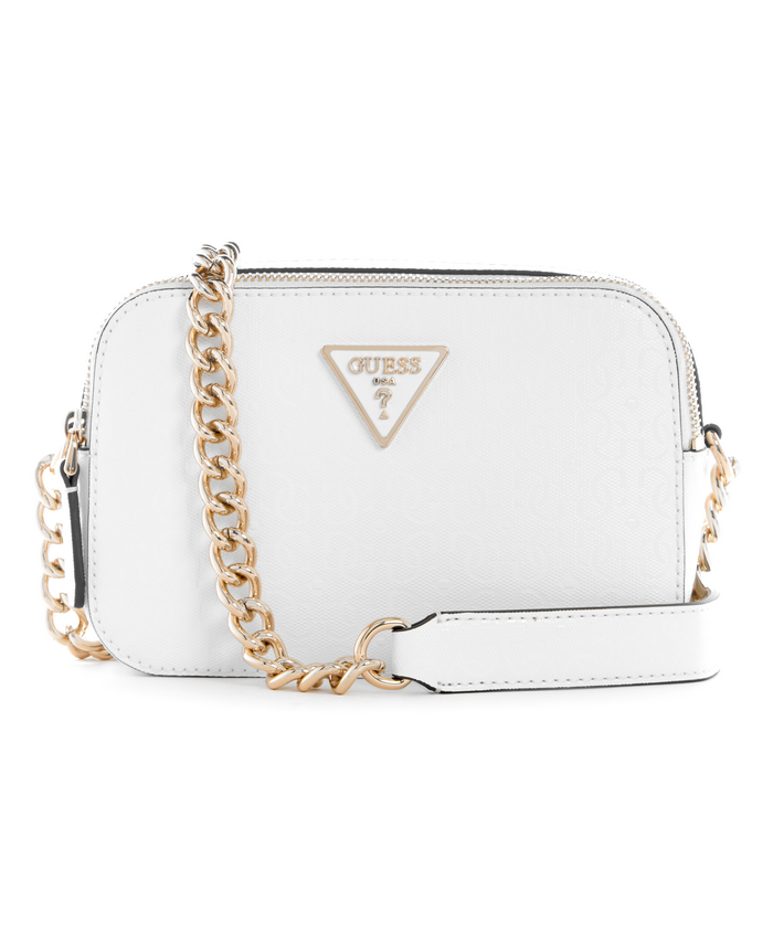 Cartera Guess Noelle Crossbody Camera Whi Blanco-0