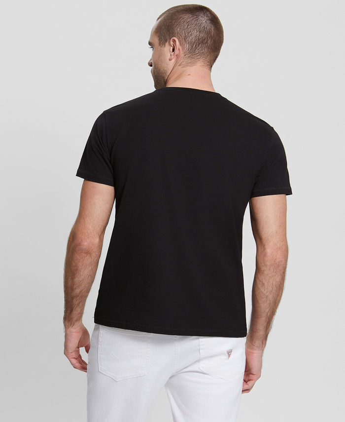 Polera Guess Moisey Cn Ss Tee JBLK NEGRO-2
