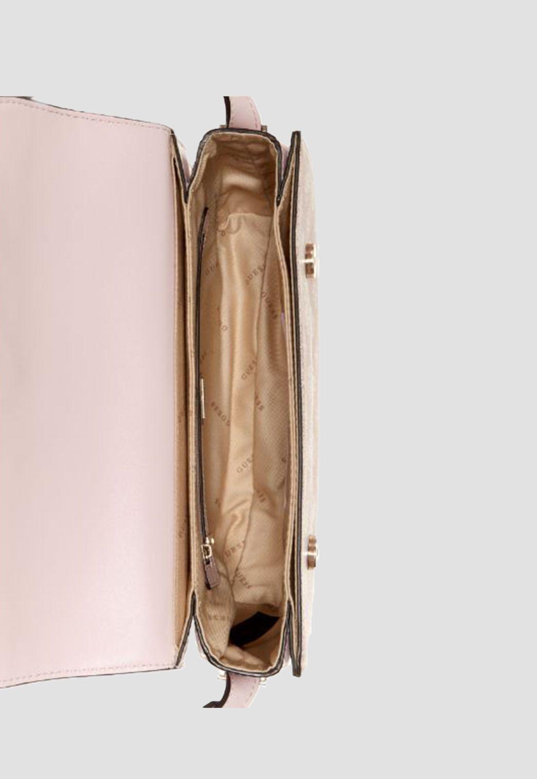 Cartera Hensely Logo Cnvl Shldr Bag Guess-2