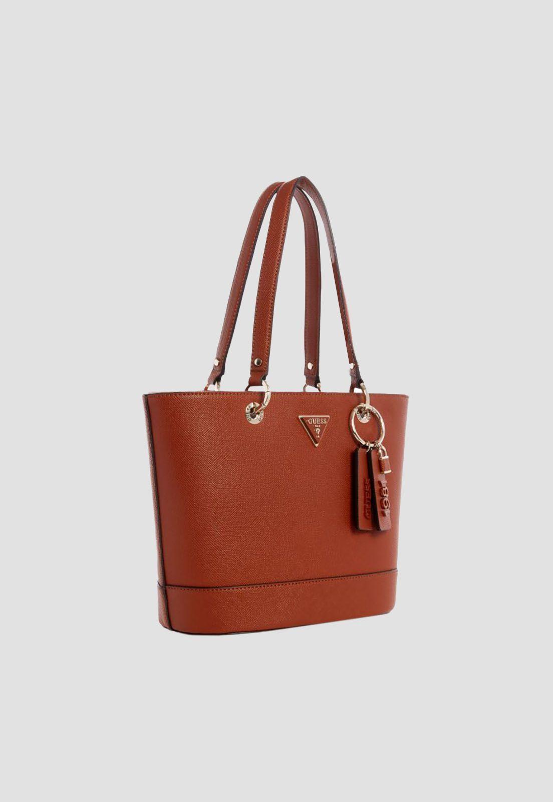 Cartera Noelle Small Elite Tote Cog Guess-1