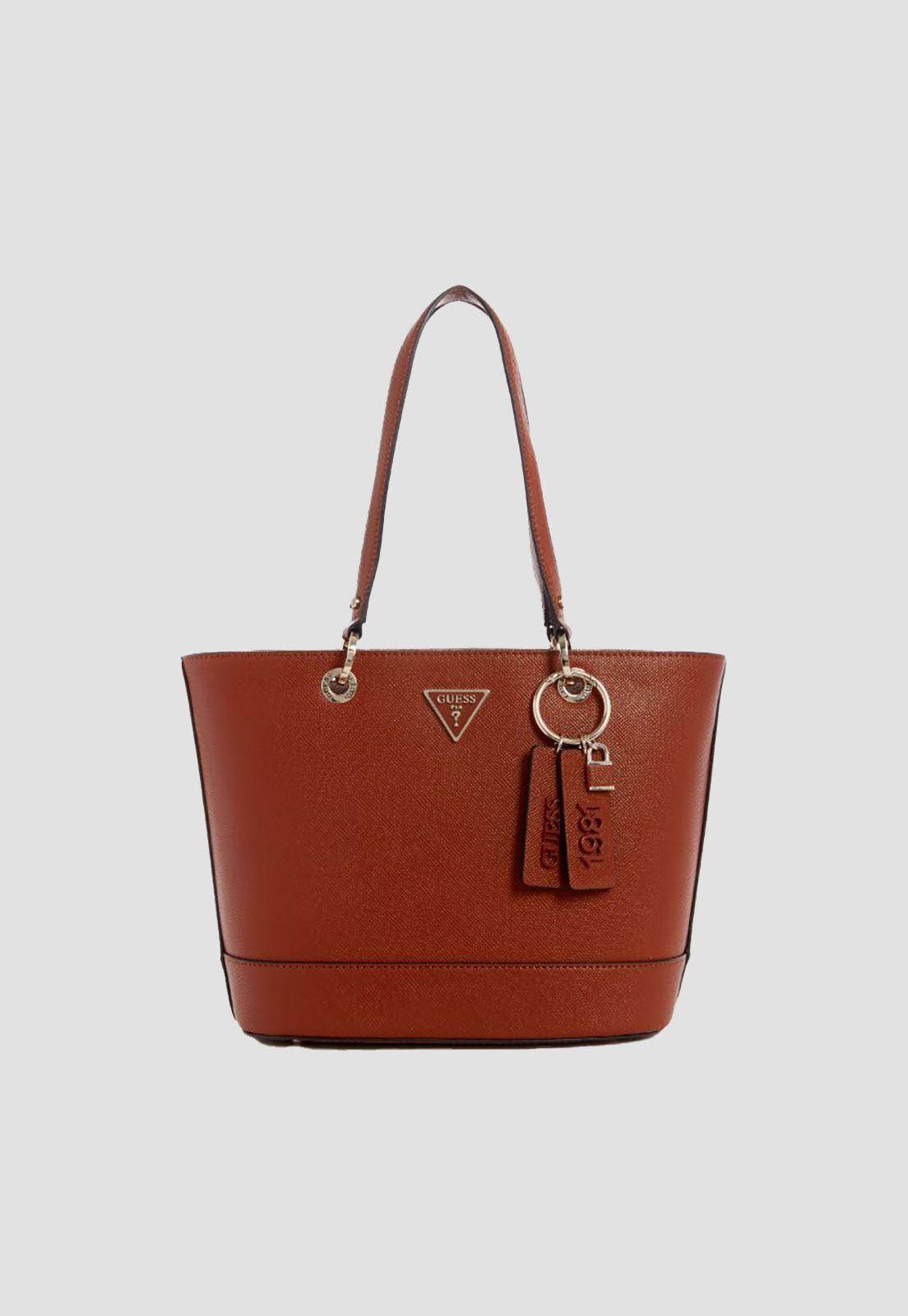 Cartera Noelle Small Elite Tote Cog Guess-0