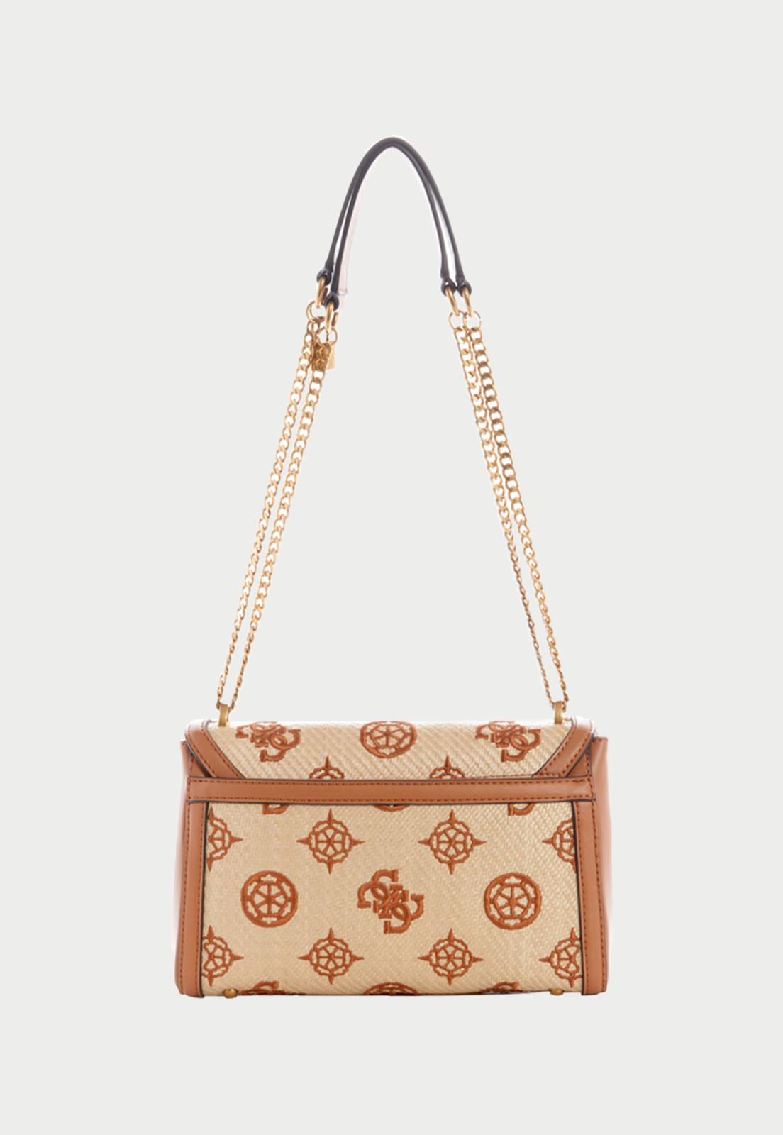 Cartera Katey Flap Shoulder Bag Ntc Café Guess-1