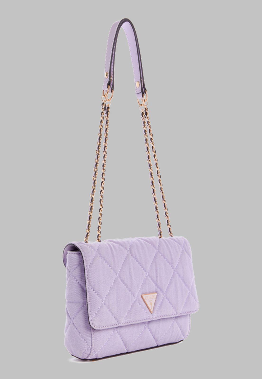 Cartera Guess Cessily Convertible Xbody Flap Lil Lila-1