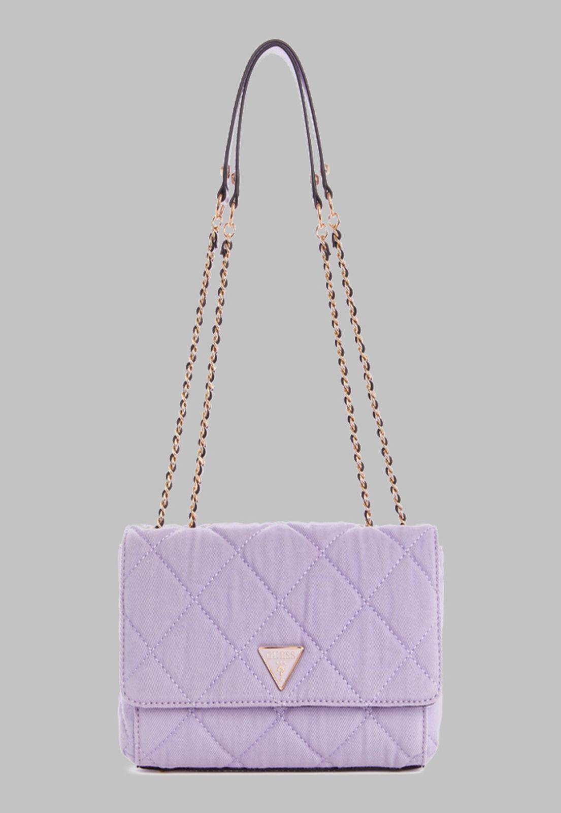 Cartera Guess Cessily Convertible Xbody Flap Lil Lila-0