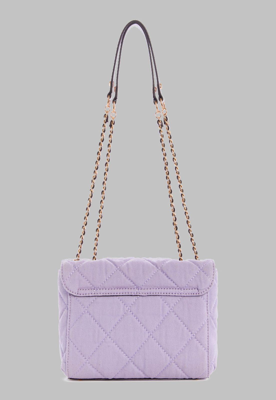 Cartera Guess Cessily Convertible Xbody Flap Lil Lila-2