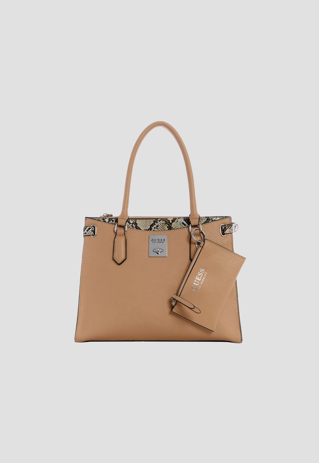 Cartera Marysville Satchel Clt Café Guess-0