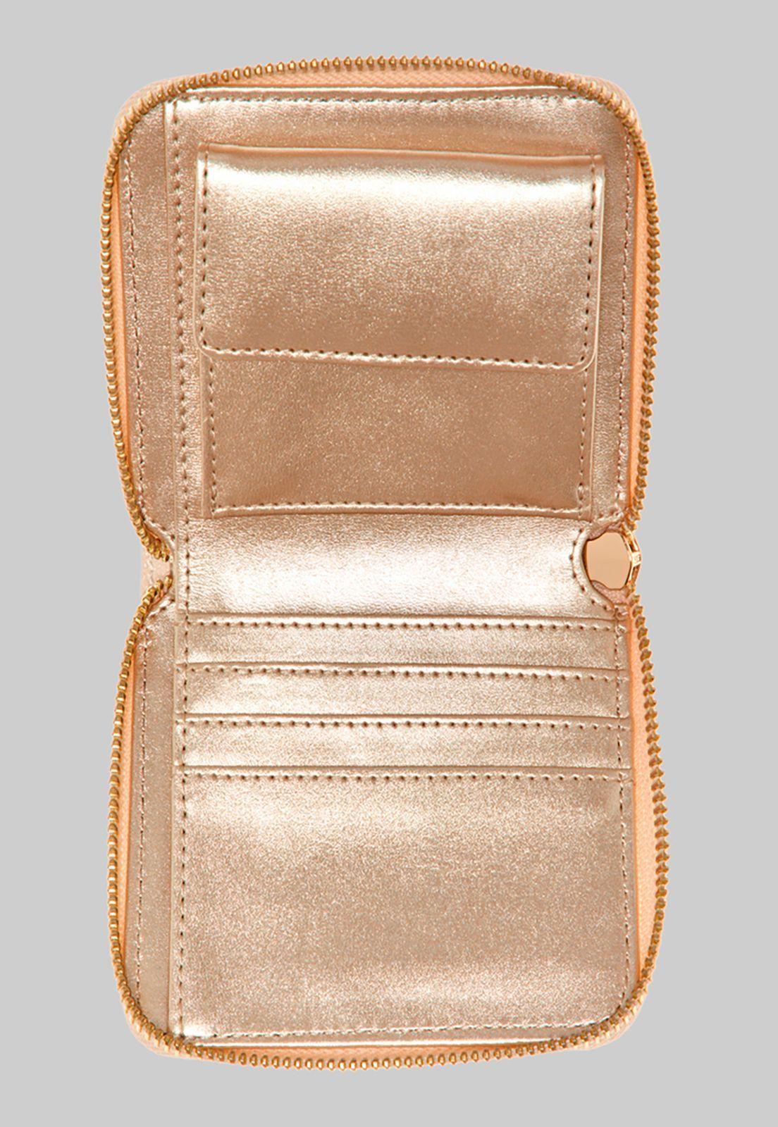 Billetera Laurel Slg Small Around Azul Guess-2