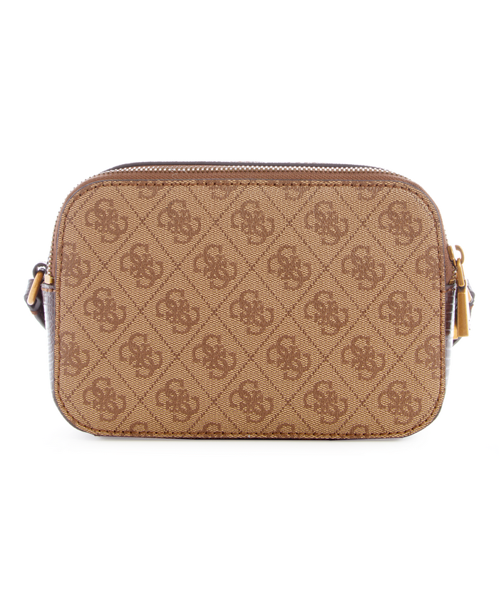 Cartera Guess Ginevra Logo Camera Bag Ltl Café-2