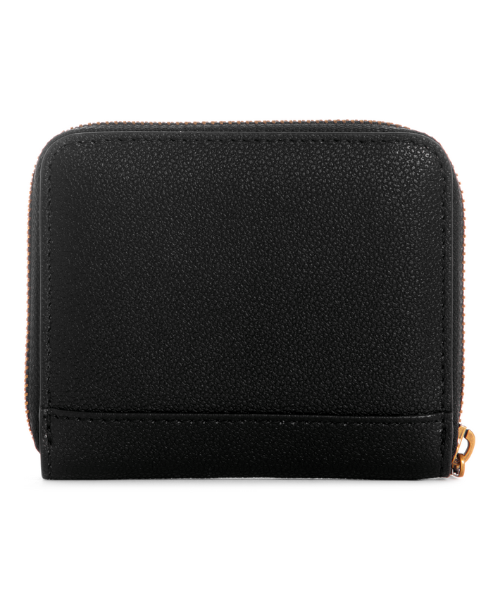 Billetera Guess Laurel Slg Small Zip Around Bla Negro-1