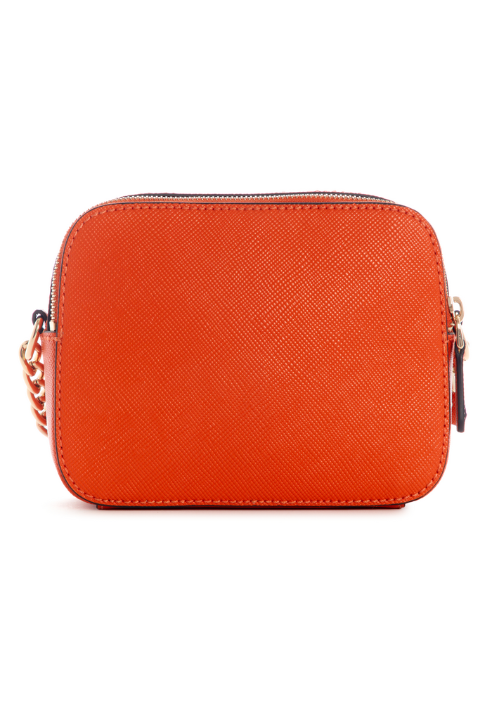 Cartera Noelle Crossbody Camera Ora Naranjo Guess-1