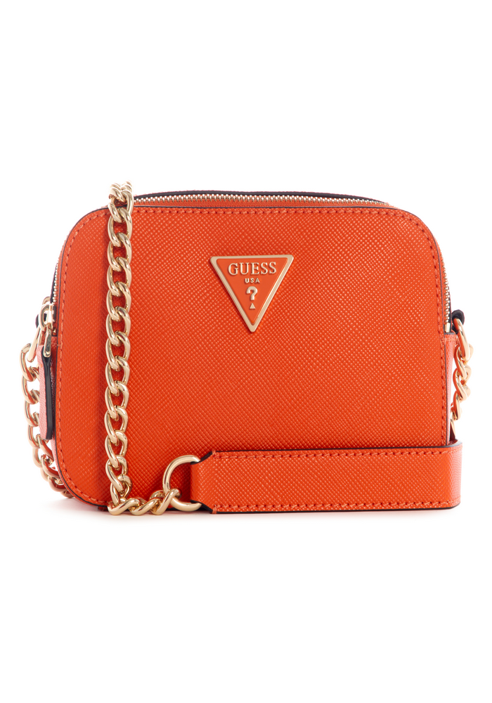 Cartera Noelle Crossbody Camera Ora Naranjo Guess-0