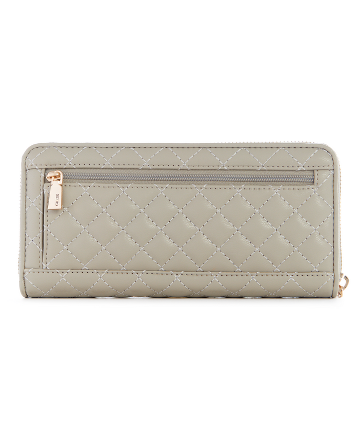 Billetera Guess Adam Slg Large Zip Around Tau Gris-1