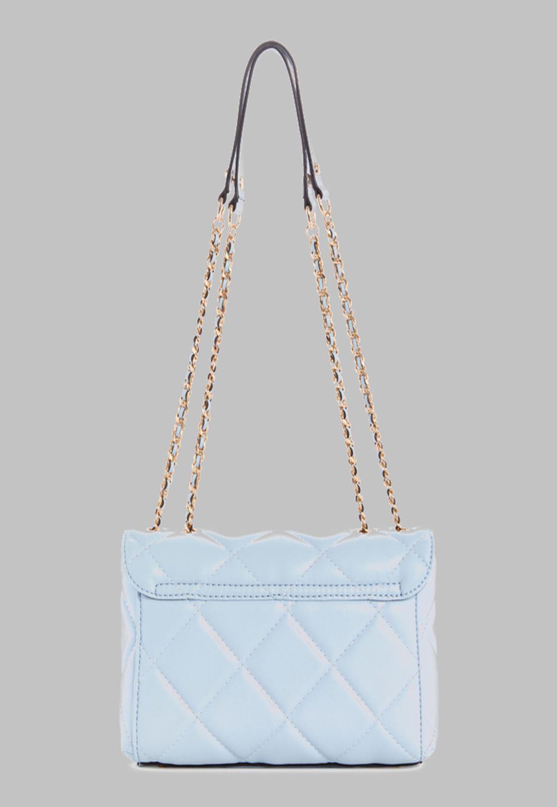 Cartera Guess Cessily Convertible Xbody Flap Pod Celeste-2