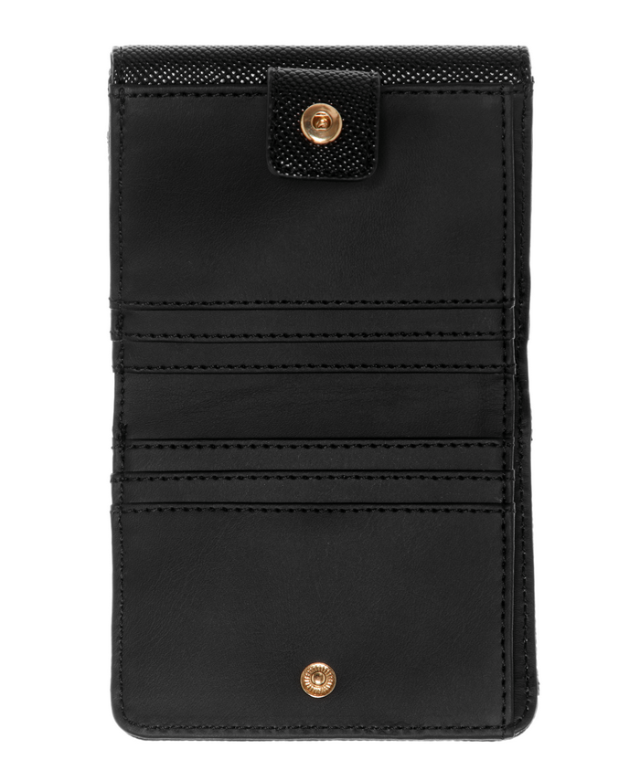 Billetera Guess L  Card & Coin Purse Bla Negro-2