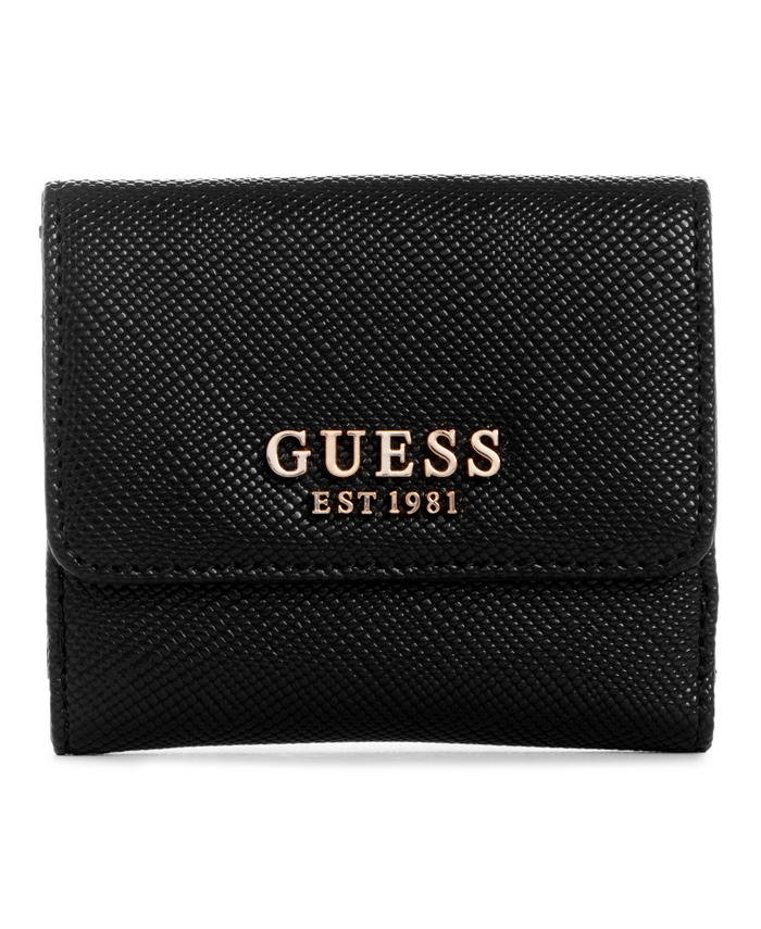 Billetera Guess L  Card & Coin Purse Bla Negro-0