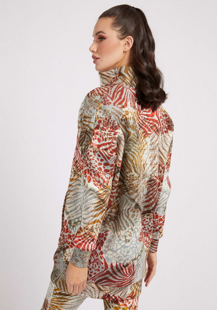 Poleron Connie Full Zip Dress Multicolor Guess-1