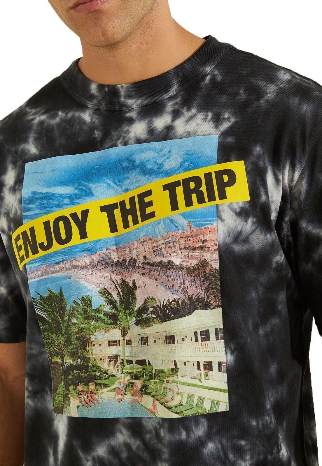 Polera Guess Ss Os Bsc Enjoy The Trip Tee-2
