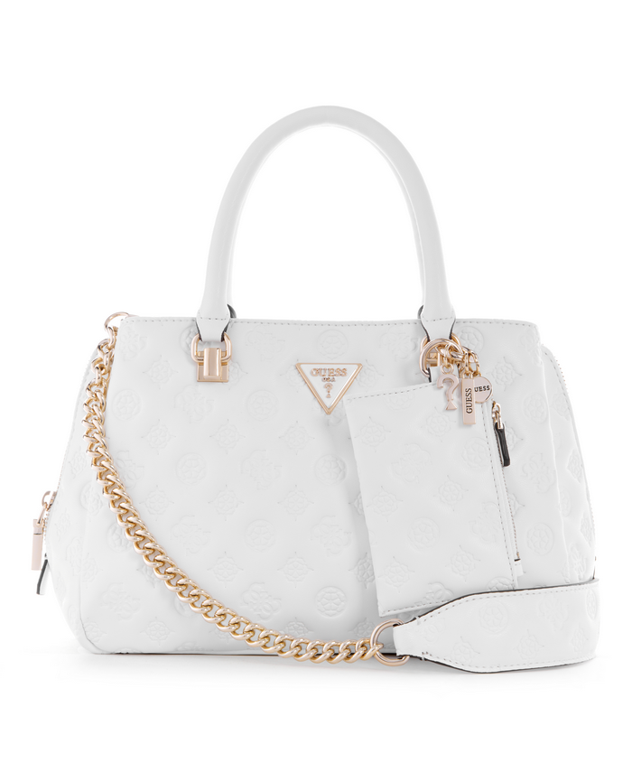 Cartera Guess La Femme Sml Girlfriend Stchl Whi Blanco-0